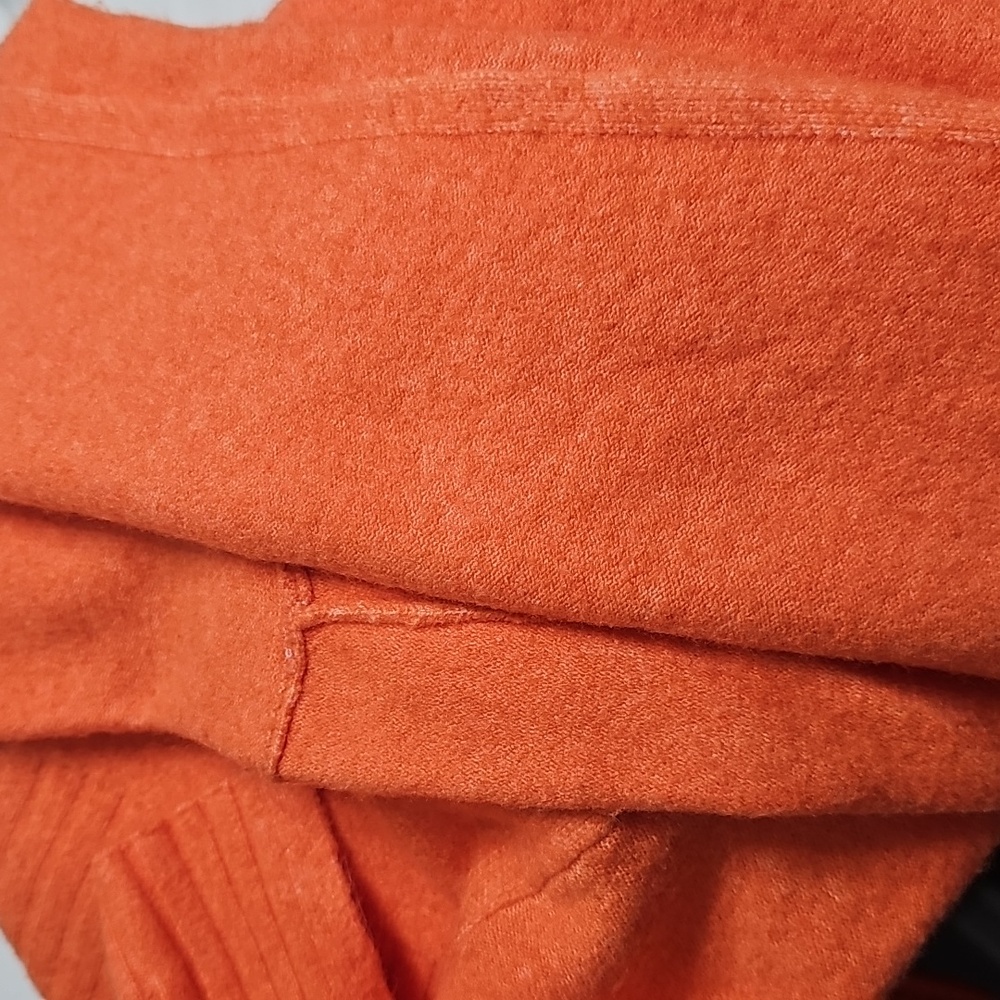 New Free People Phoebe Sweater Wool Blend Shell Coral Small Knit Pullover - Picture 10 of 10